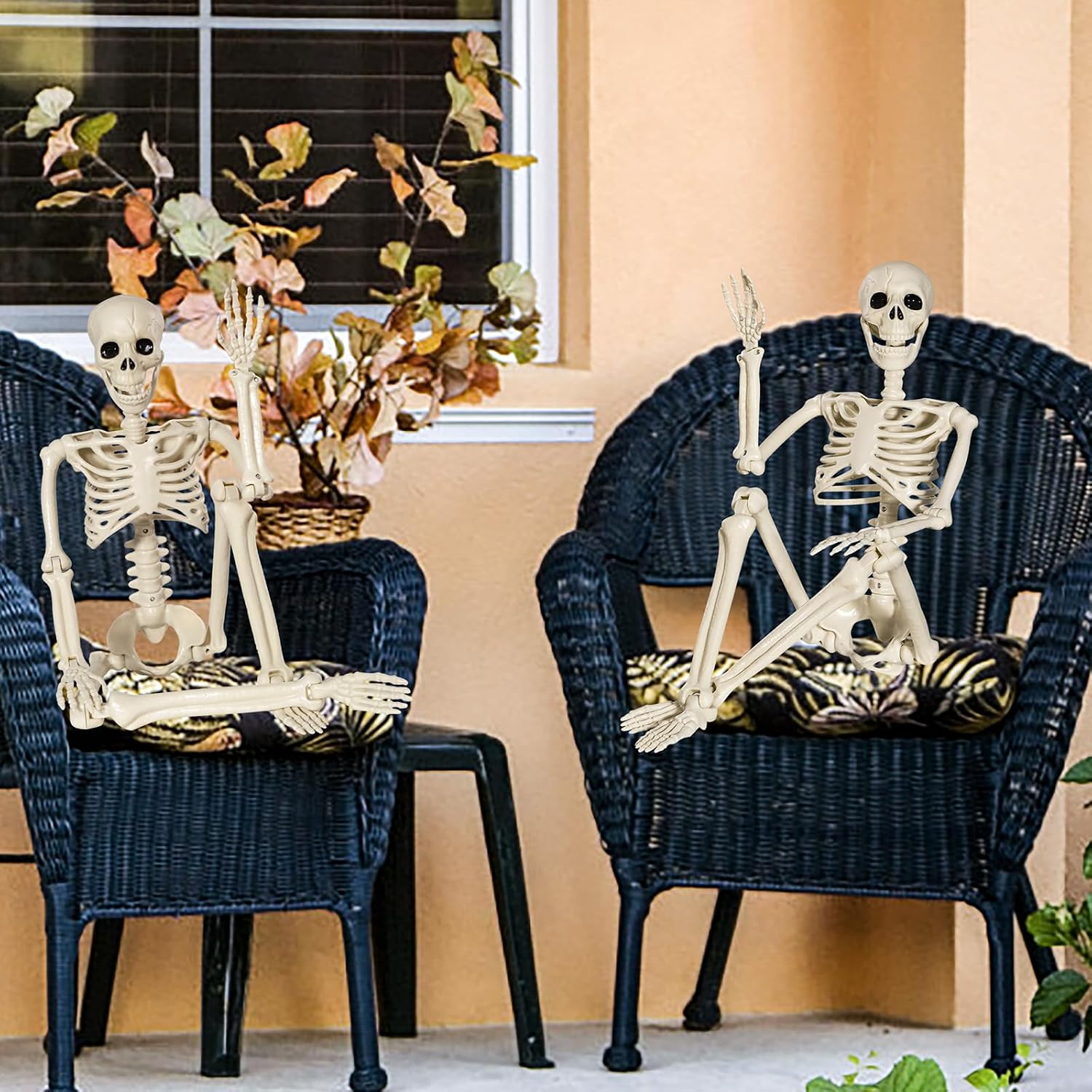 Posable Halloween Skeleton Decoration - Image 5