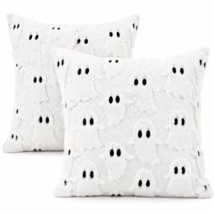 Lanpn Ghost Throw Pillow Covers (Set of 2)