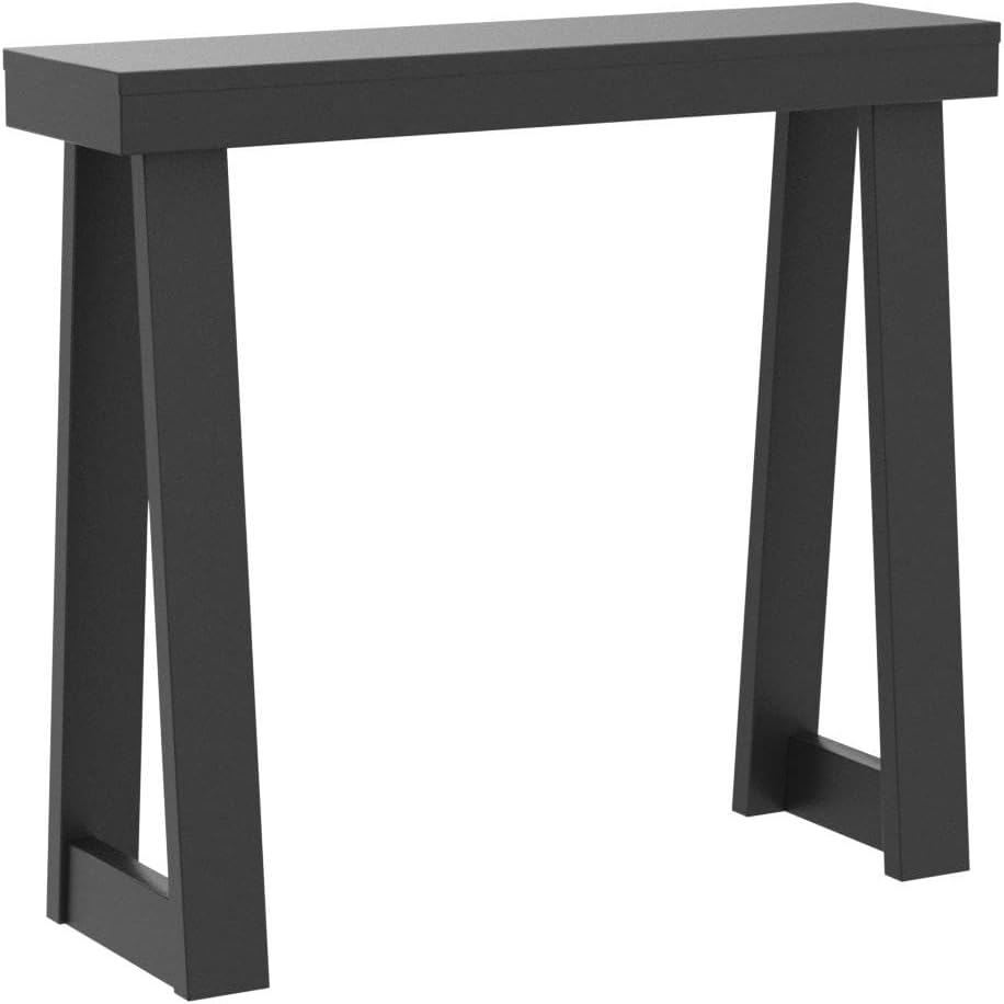 Plank+Beam Solid Wood Console Table, 36 Inch, Sofa Table, Narrow Entryway Table for Hallway - Image 3