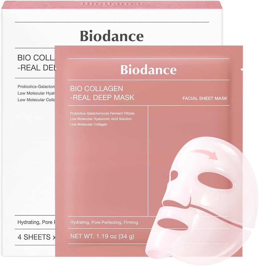 Deep Mask, Bestselling Hydrating Overnight Hydrogel Mask for Glassy Glowy Skin
